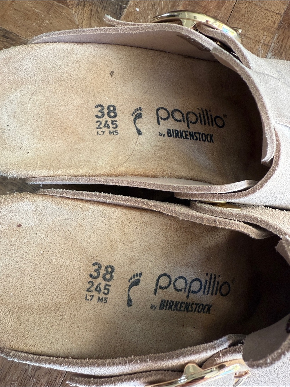 Papillio by Birkenstock Fanny Wedge Clogs 38/7 - Picture 9 of 16